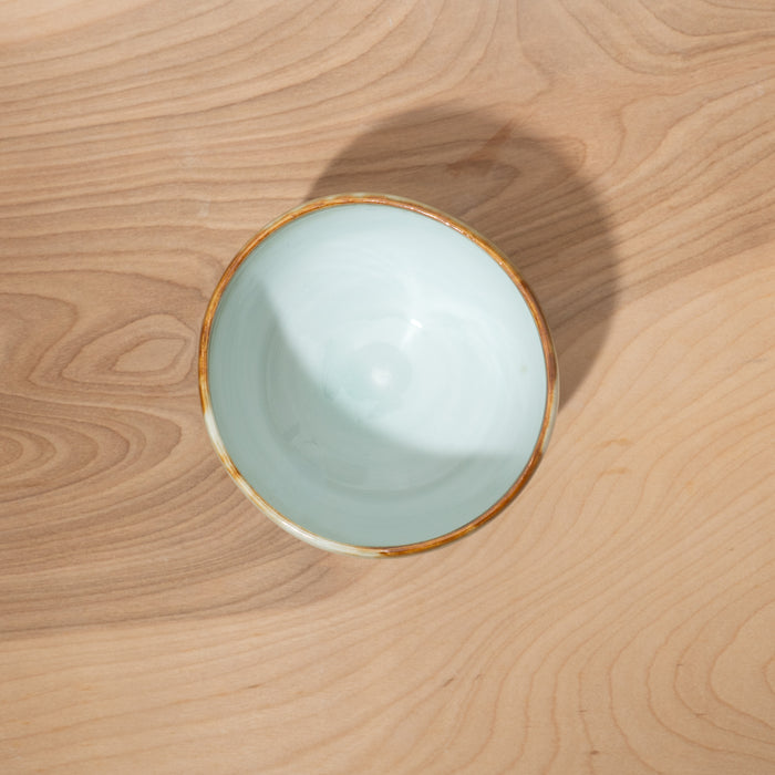 Hazy Rim Porcelain Cup
