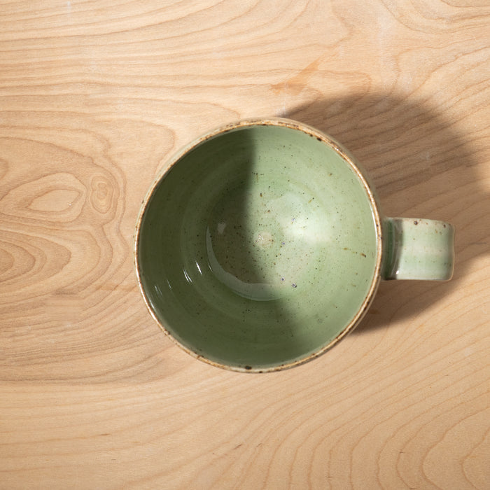 Green Peaks Stoneware Mug