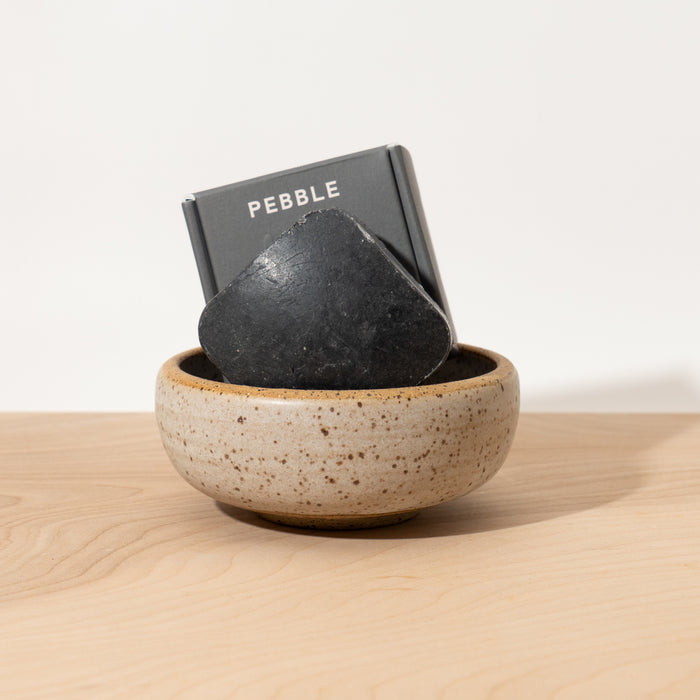 Handcrafted Ceramic Soap Dish – Fits Solid Shampoo & Conditioner Pebbles